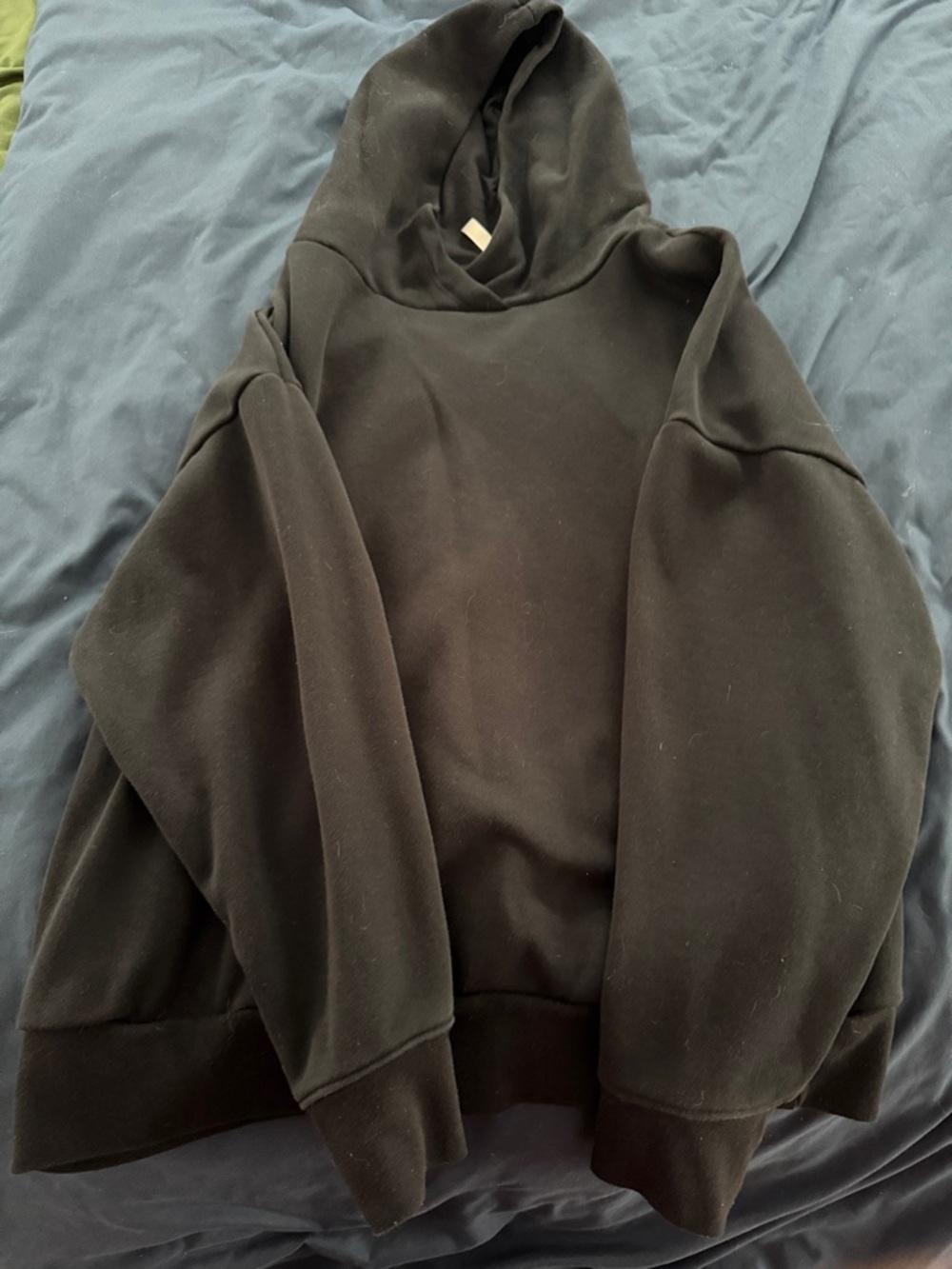 Fabletics Black Hooded Pullover